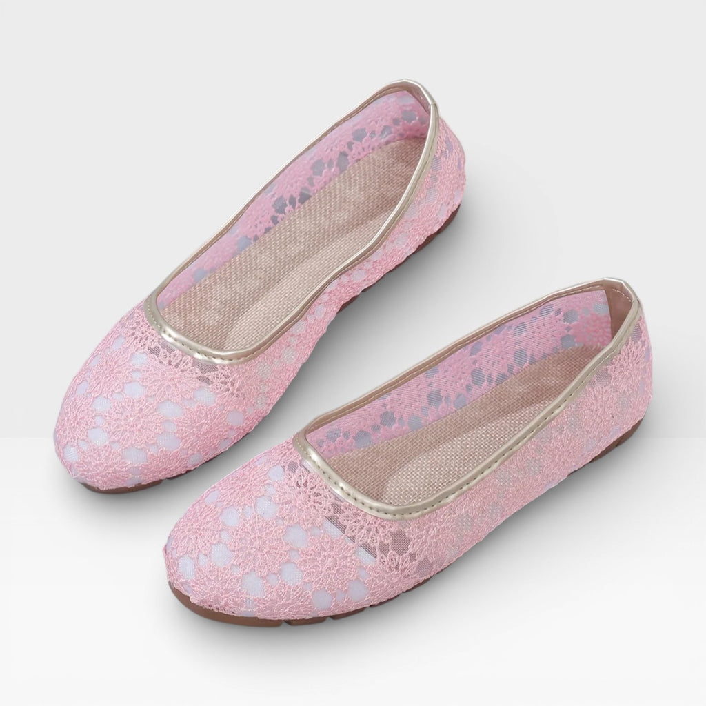 Women’s Comfortable Mesh Ballet Flats for Spring