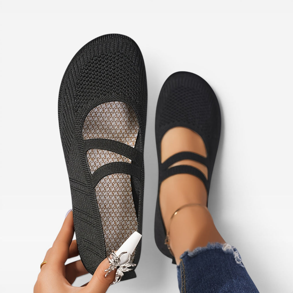 Women’s Mesh Trainers – Slip-On Lightweight Walking Shoes