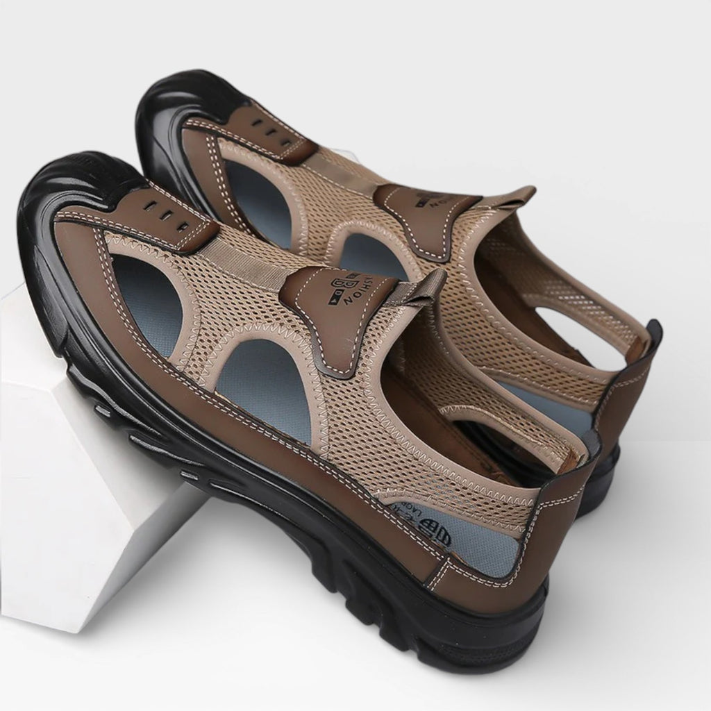 Men’s Breathable Mesh Sandals for Summer Travel