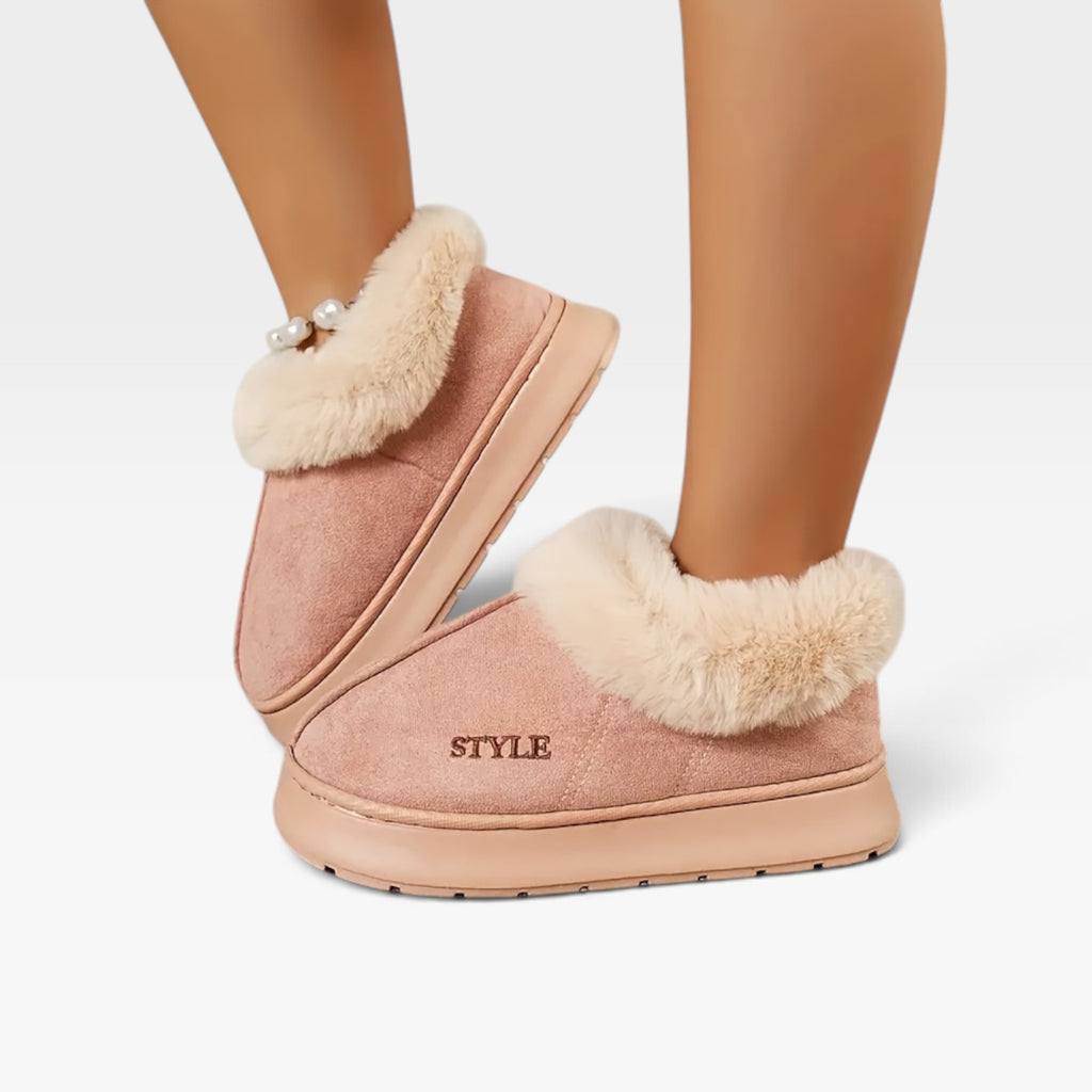 Women's Warm Suede Fur Lined Boots