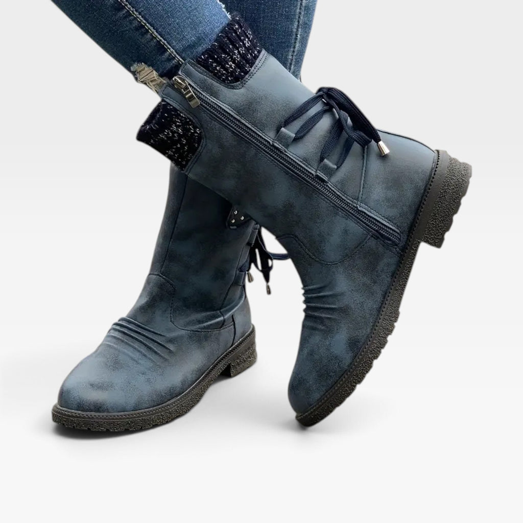 Bottes d’hiver pour femme doublées en polaire