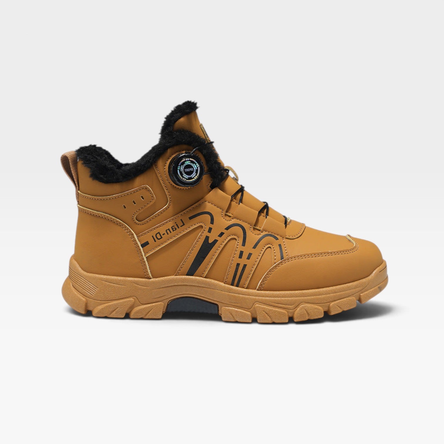 Men's Leather Insulated Winter Boots