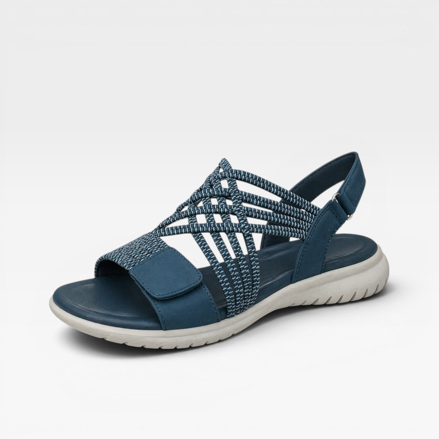 Women's Walking Sandals – Comfortable Open Toe Cushioned Summer Slides