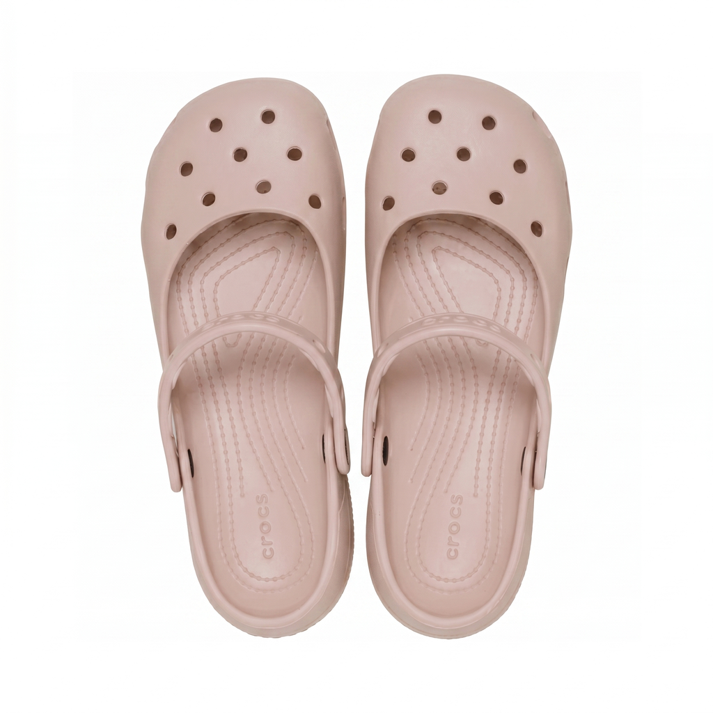 Women's Clog Mary Jane Flats – Ventilated Cushioned Comfort Shoes