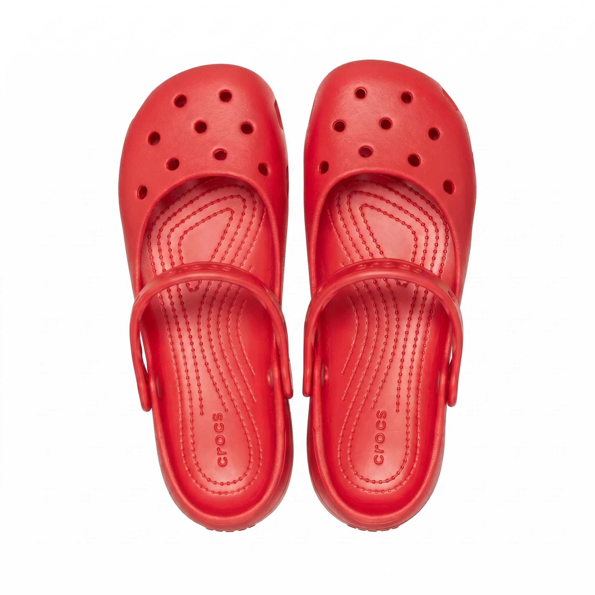 Women's Clog Mary Jane Flats – Ventilated Cushioned Comfort Shoes