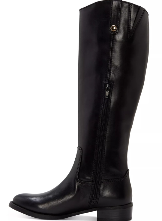 Women's Wide Calf Knee High Leather Boots
