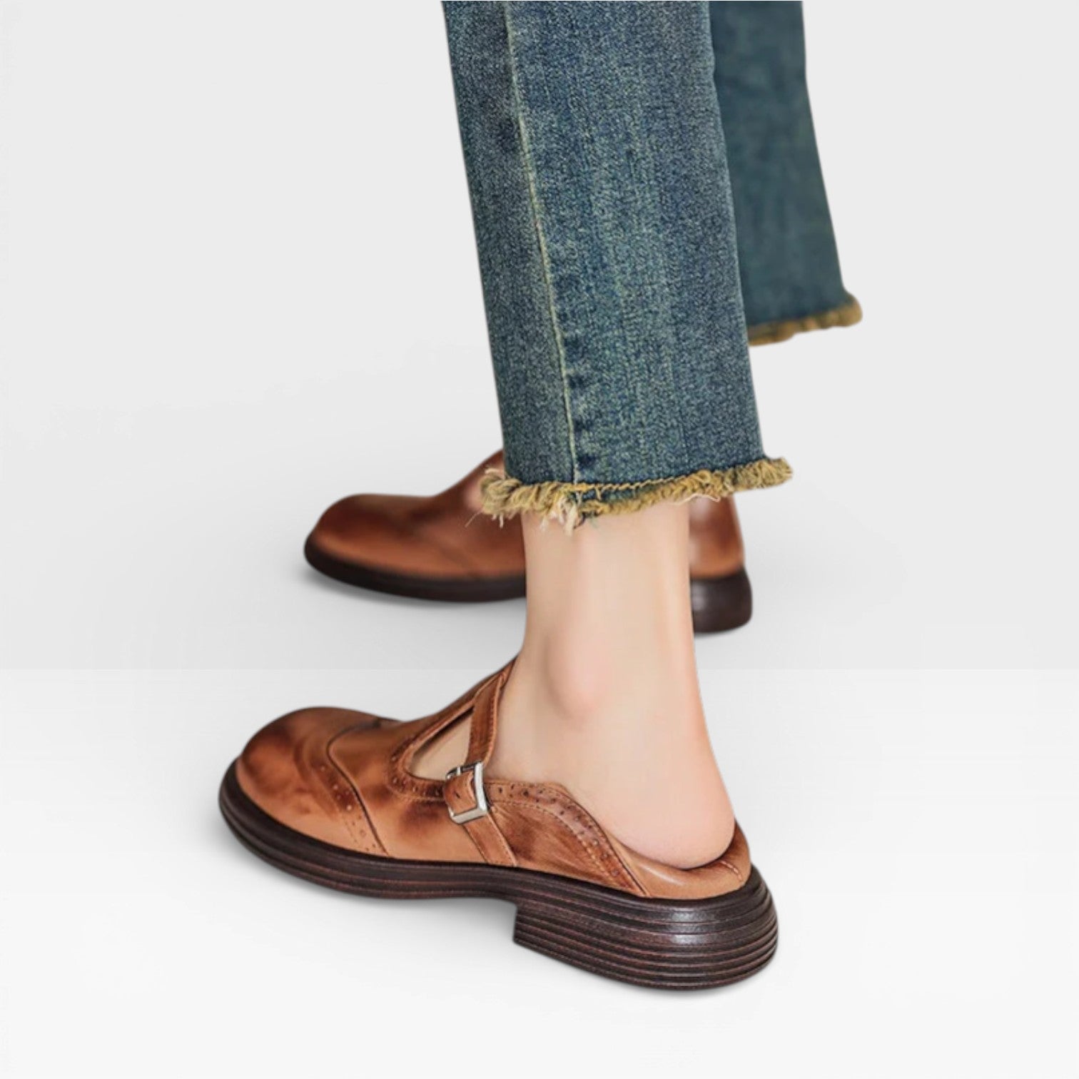 Women’s Classic Leather Mary Jane Flats