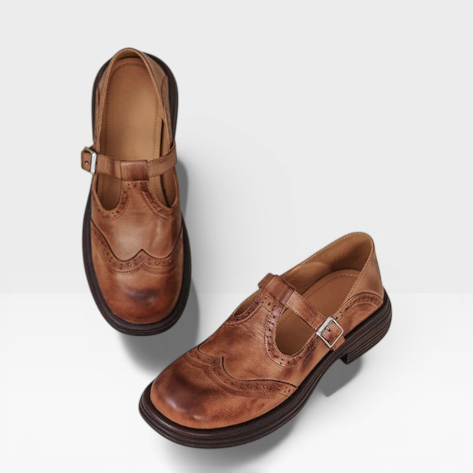 Women’s Classic Leather Mary Jane Flats