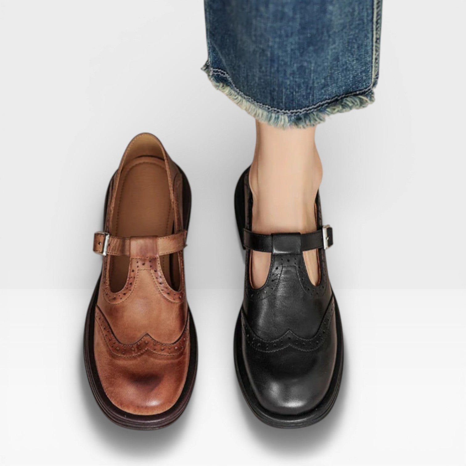 Women’s Classic Leather Mary Jane Flats