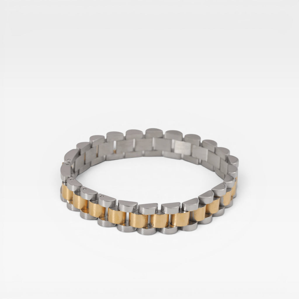 Women's Chunky Chain Anklet – Bold Gold Silver Watch Band Ankle Bracelet