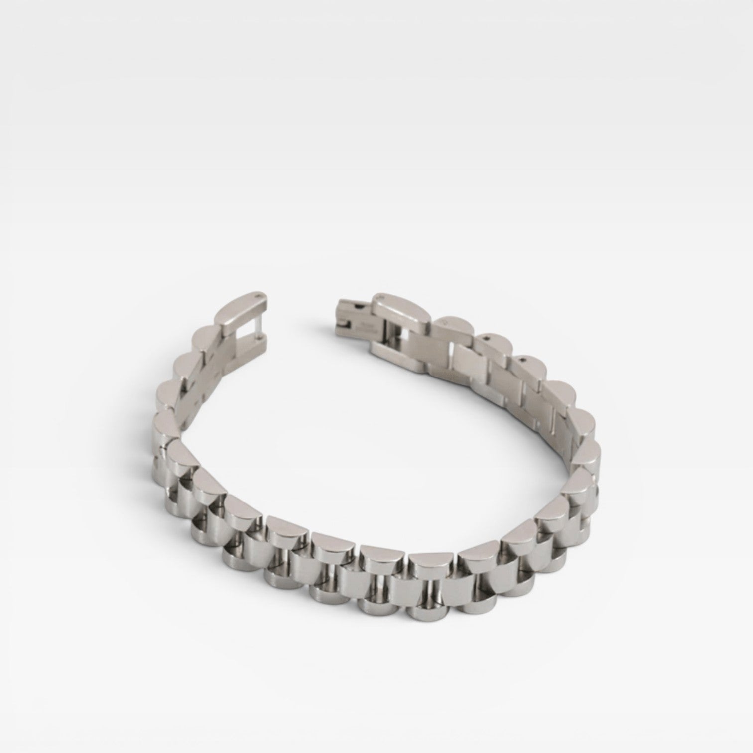 Women's Chunky Chain Anklet – Bold Gold Silver Watch Band Ankle Bracelet