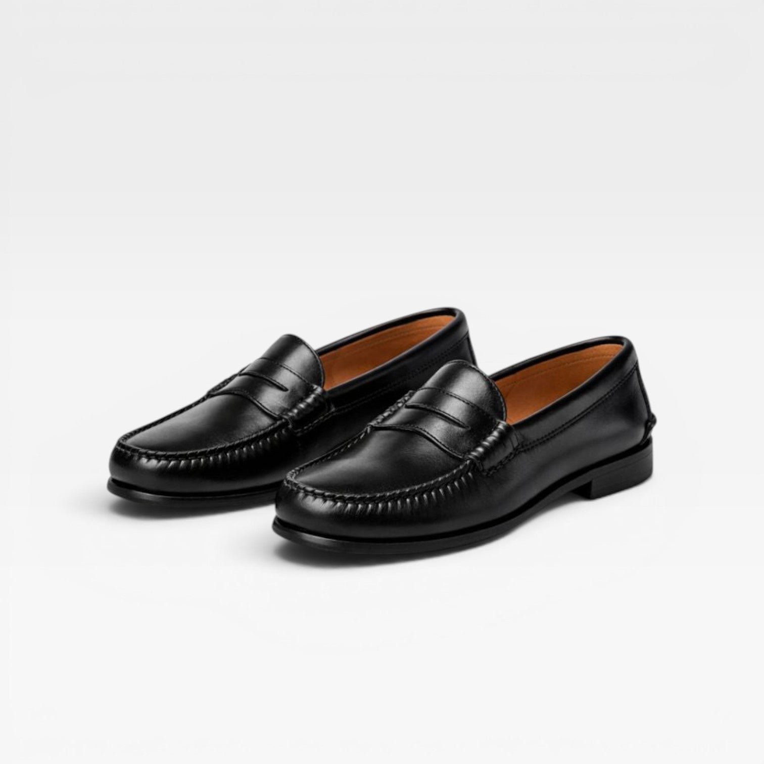 Mocassins classiques en cuir pour femmes – Chaussures élégantes, confortables et faciles à enfiler pour tous les jours