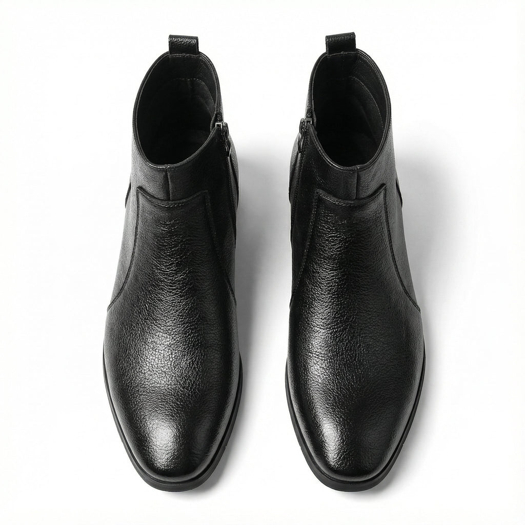 Men's Refined Leather Ankle Boots