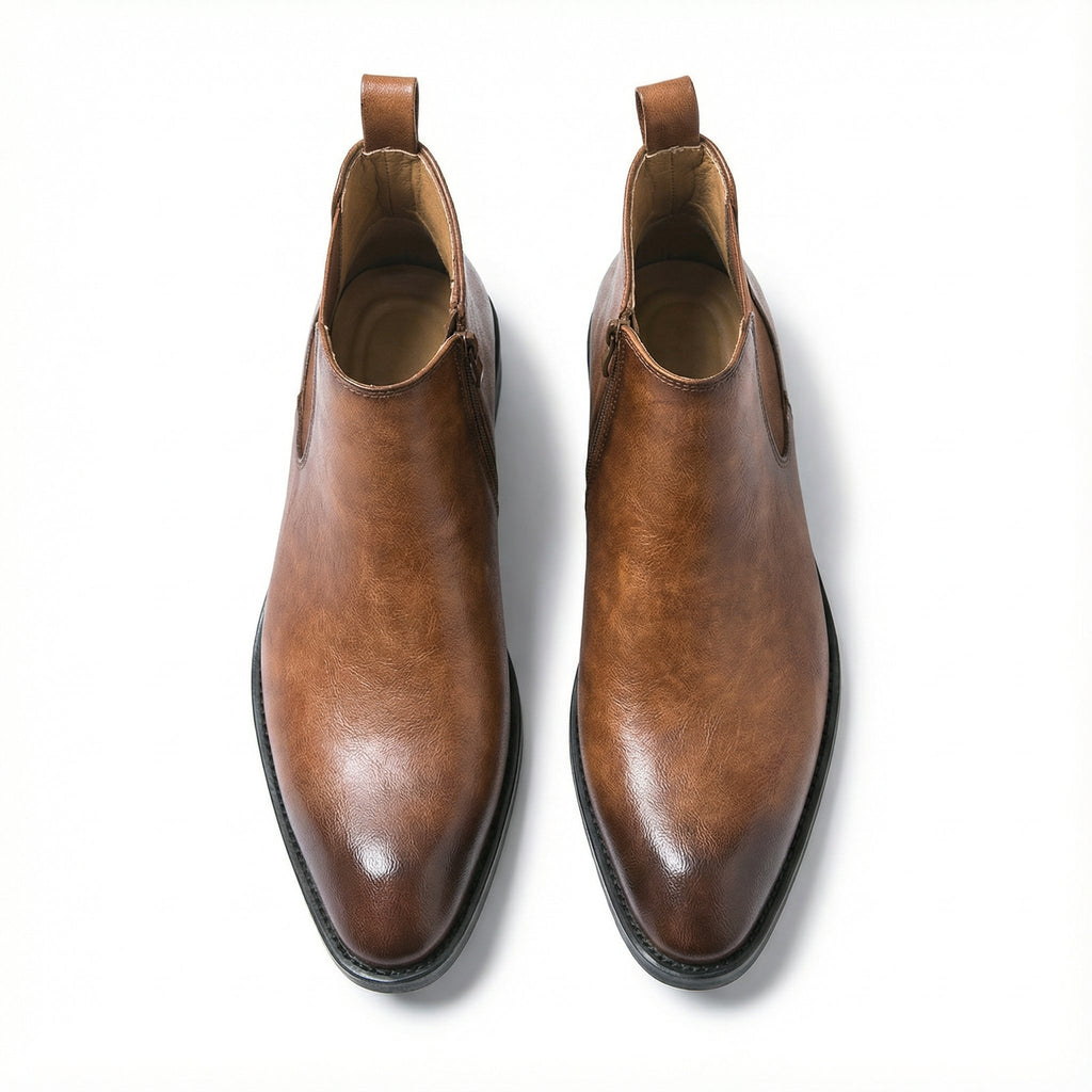 Men's Leather Chelsea Boots