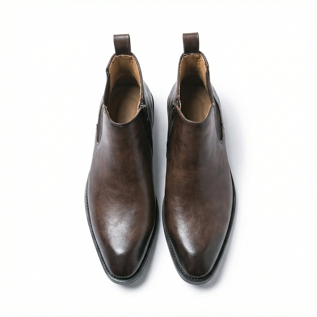 Men's Leather Chelsea Boots