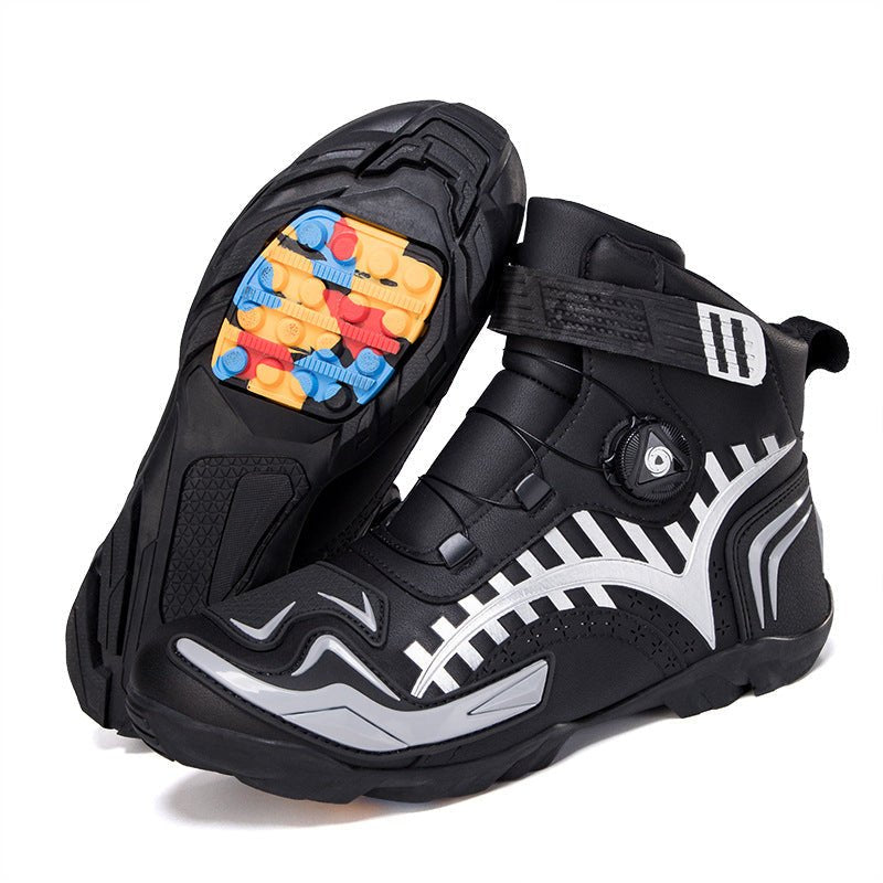 Men's Rugged Biker Ankle Boots