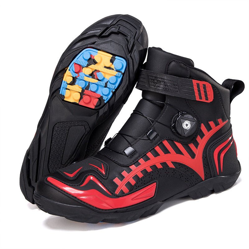 Men's Rugged Biker Ankle Boots