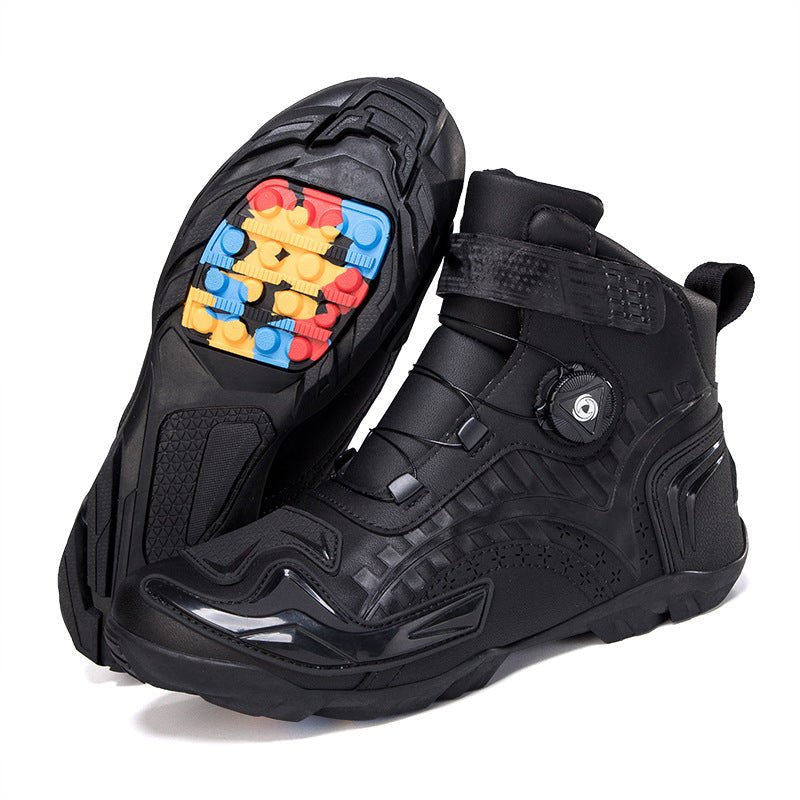 Men's Rugged Biker Ankle Boots
