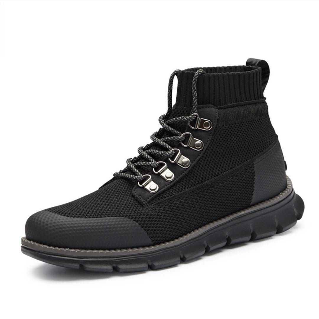 Men's Easygoing Breathable High-Top Trainers