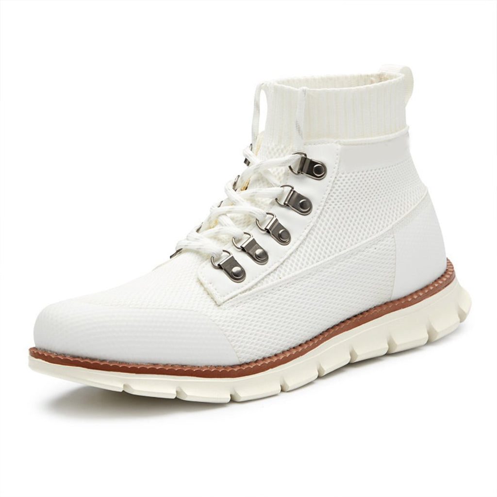 Men's Easygoing Breathable High-Top Trainers