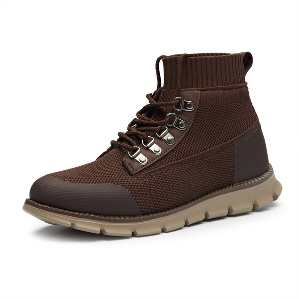 Men's Easygoing Breathable High-Top Trainers