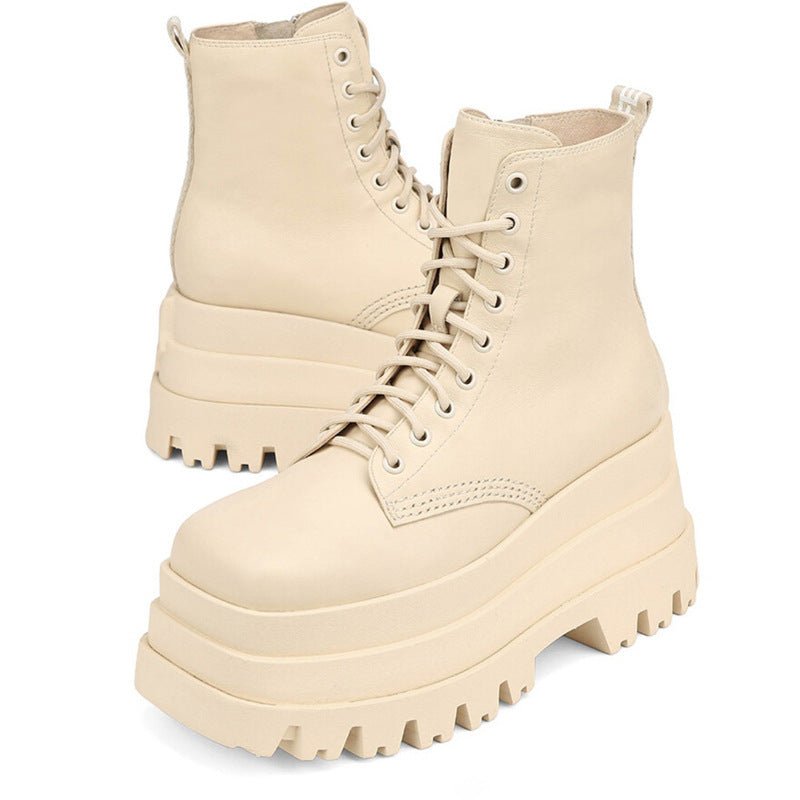Women's Chic Platform Combat Boots