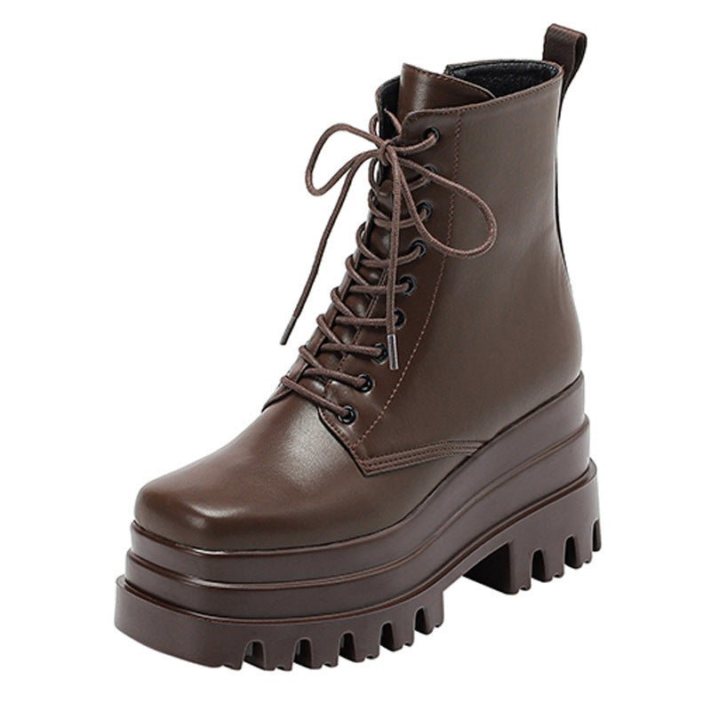 Women's Chic Platform Combat Boots