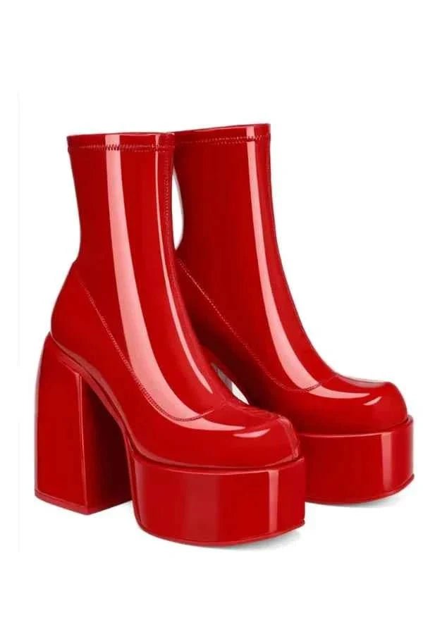 Women's Chic Platform Ankle Boots