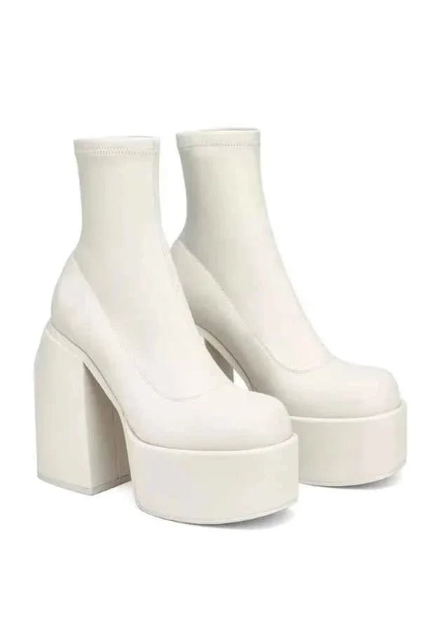 Women's Chic Platform Ankle Boots