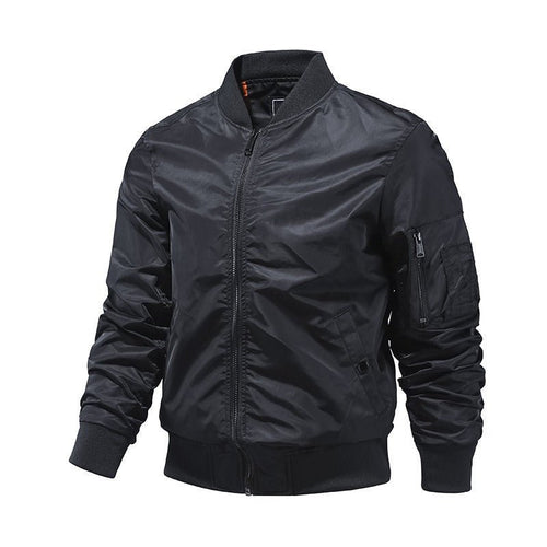 Men's Classic Windproof Bomber Jacket