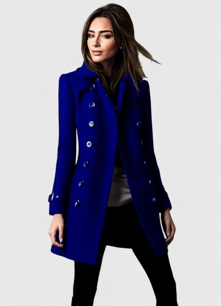 Women's Elegant Double-Breasted Coat