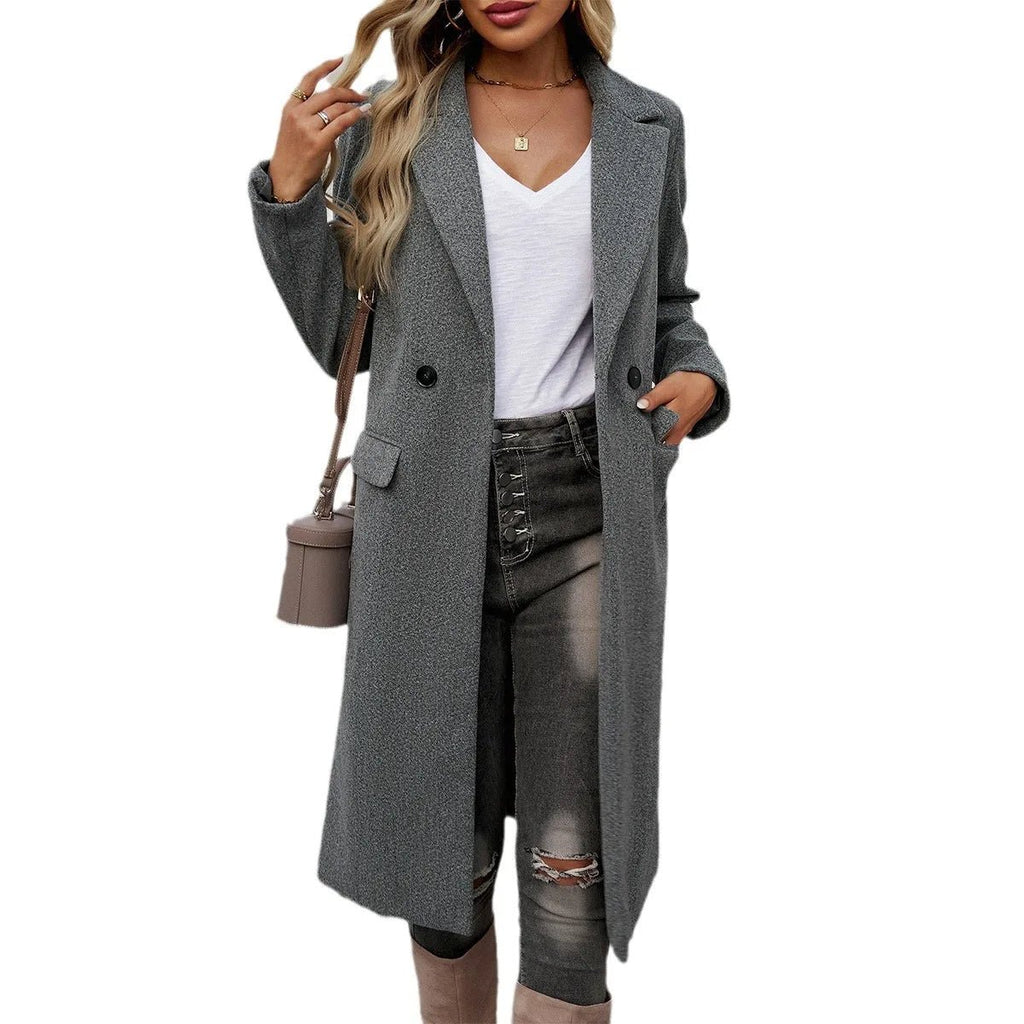 Women's Chic Oversized Belted Trench Coat