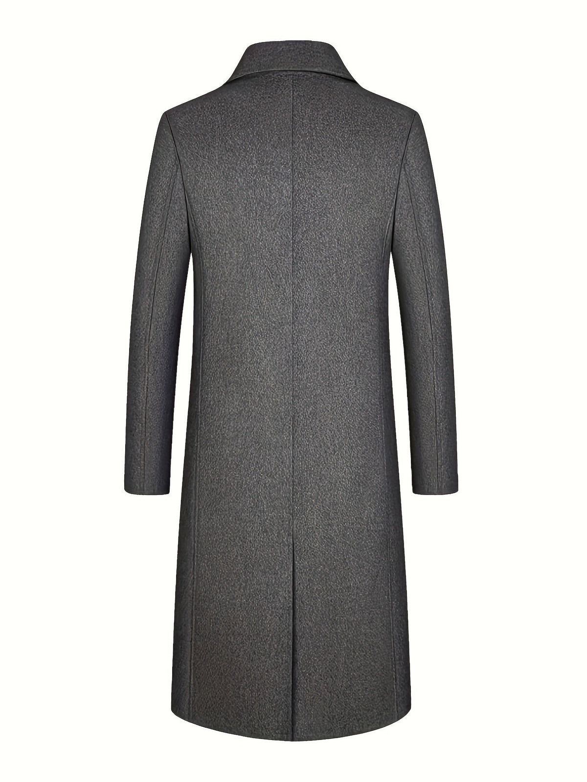 Men's Elegant Long Overcoat