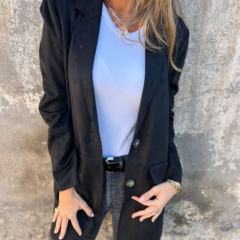 Women's Elegant Longline Tailored Coat