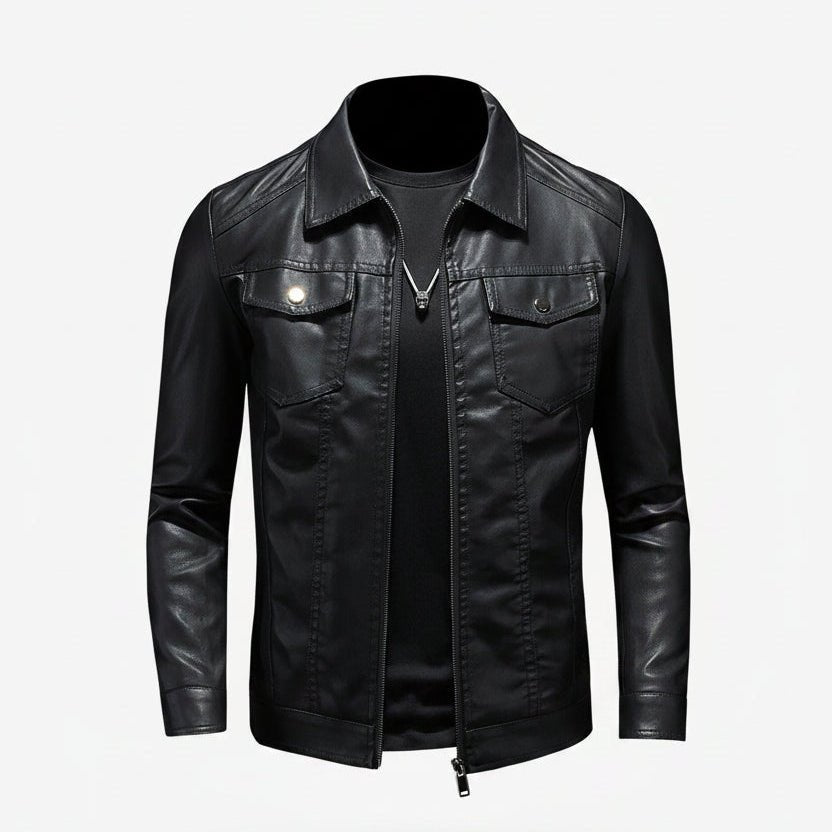 Men's Classic Vintage Leather Jacket