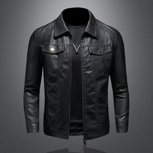 Men's Classic Vintage Leather Jacket