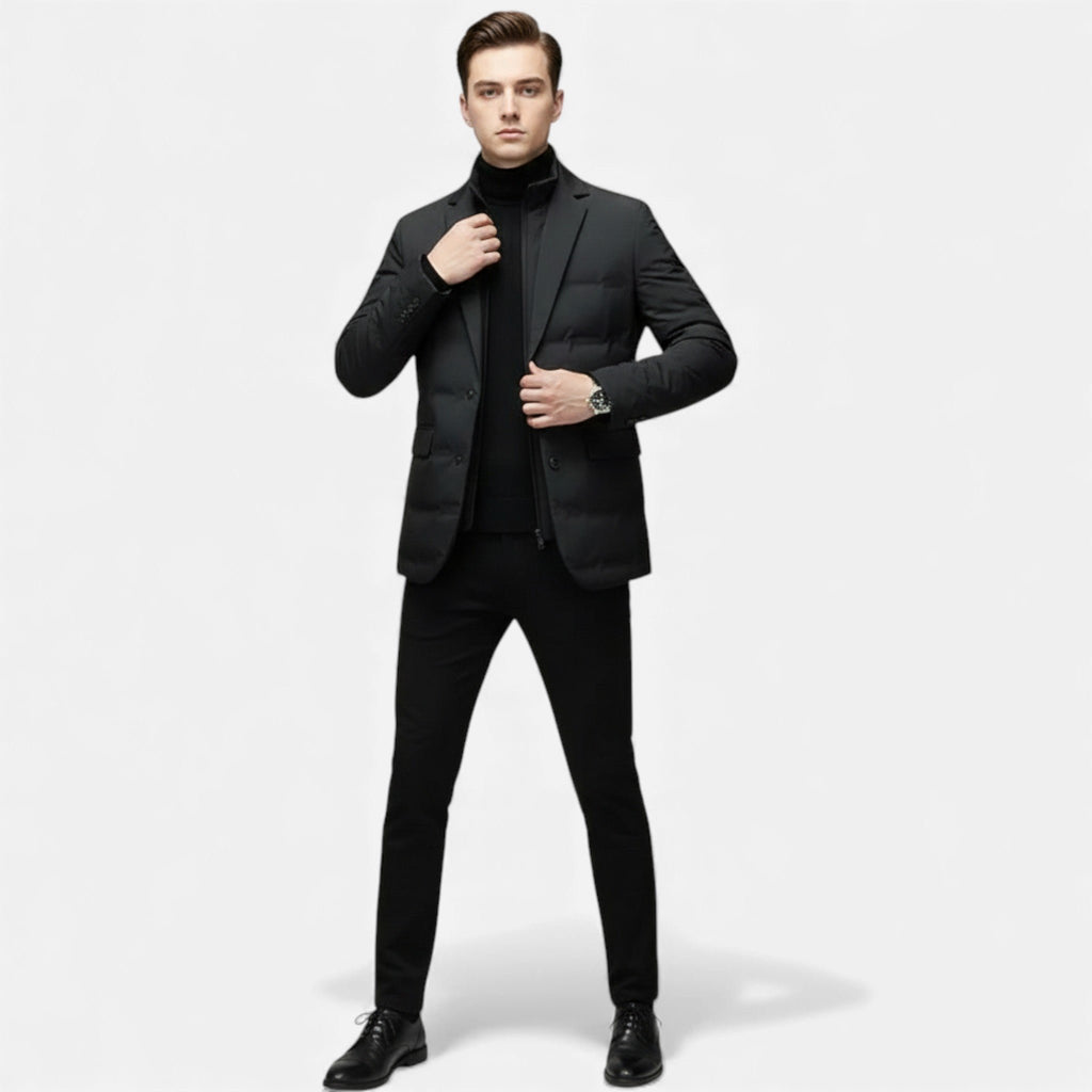 Men's Refined Down-Filled Puffer Jacket