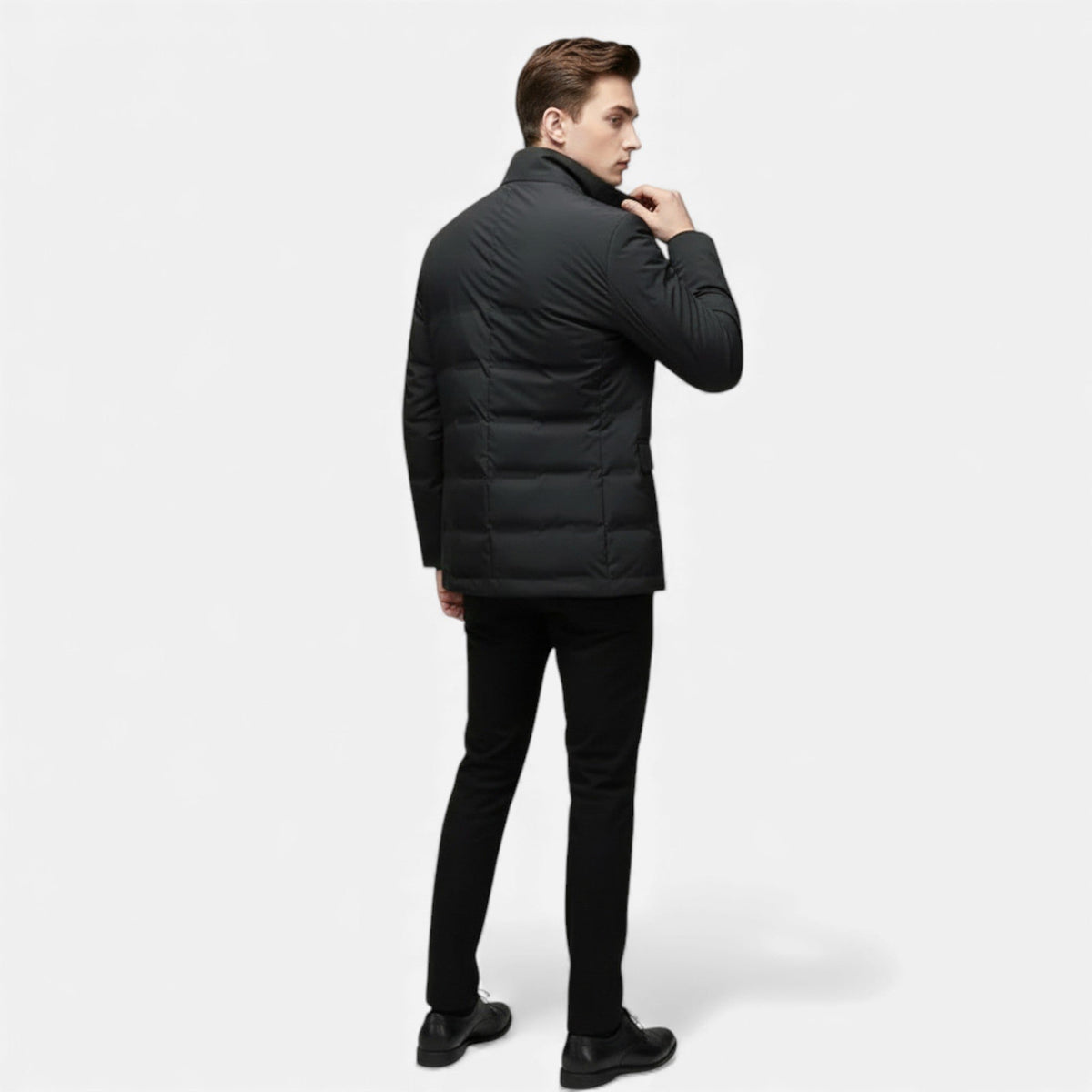 Men's Refined Down-Filled Puffer Jacket
