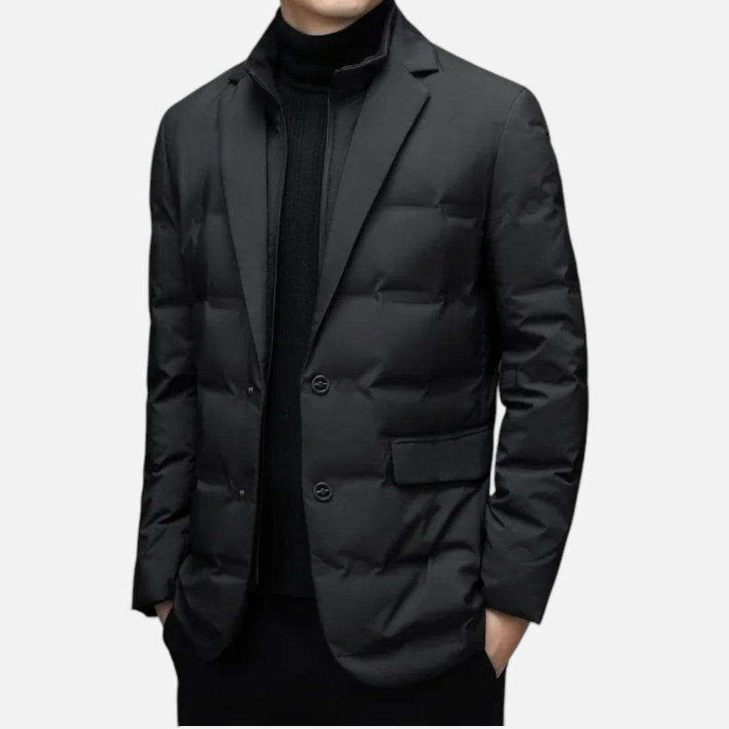 Men's Refined Down-Filled Puffer Jacket