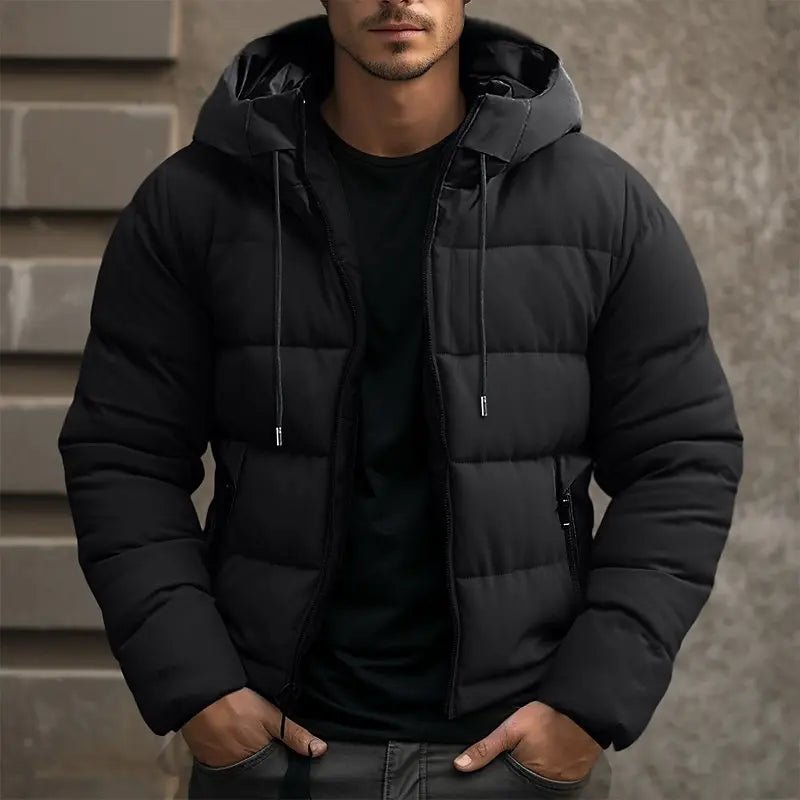 Men's Insulated Hooded Puffer Jacket