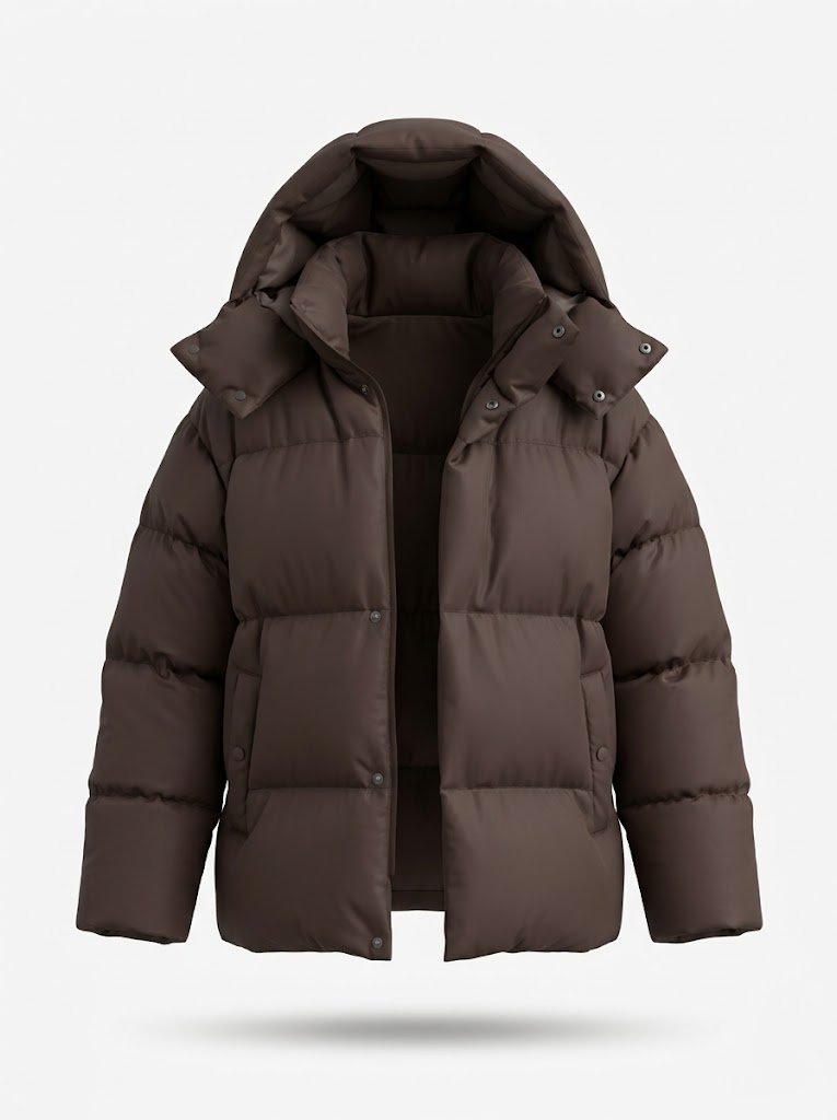 Women's Relaxed Hooded Puffer Jacket