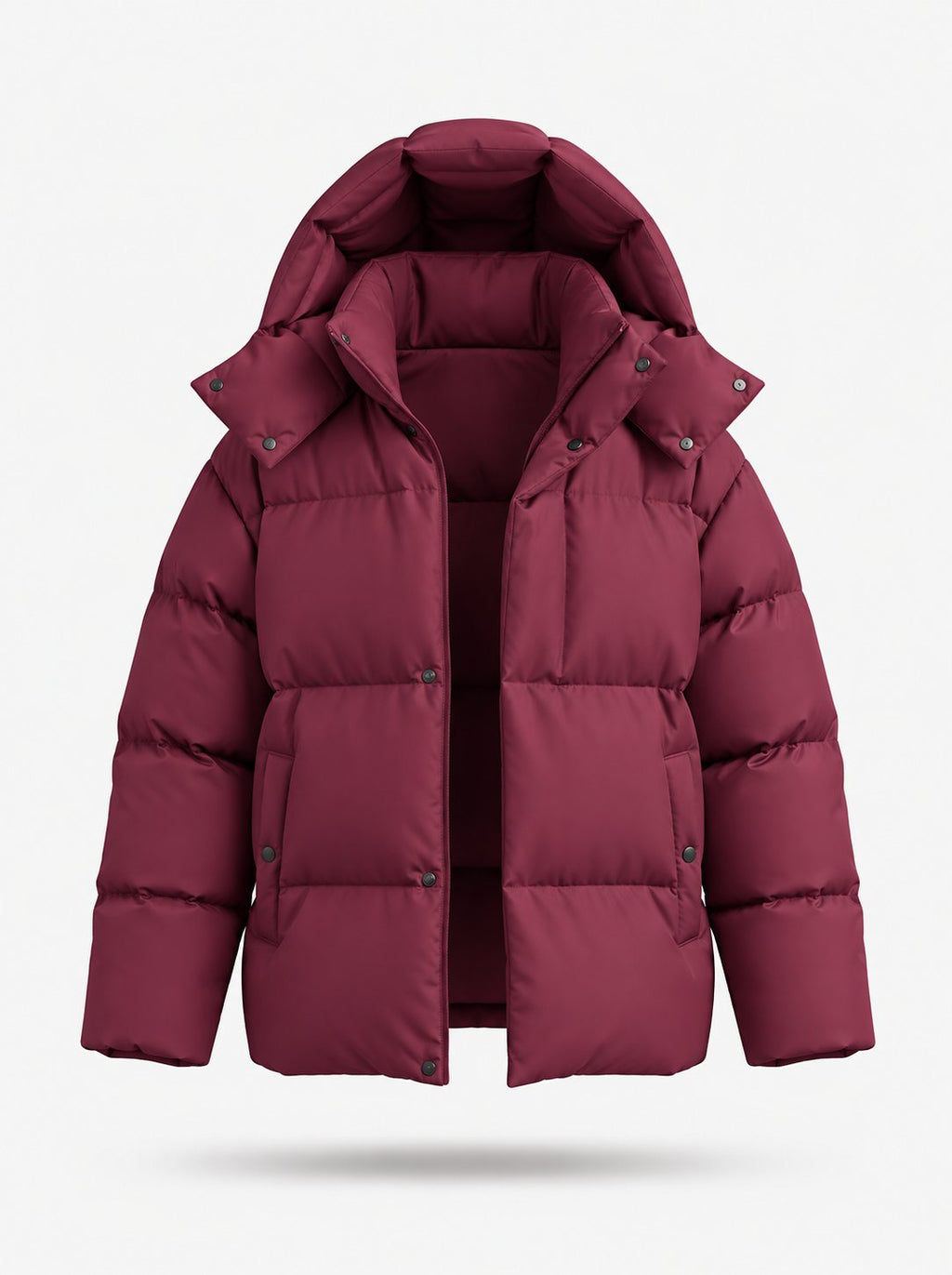 Women's Relaxed Hooded Puffer Jacket