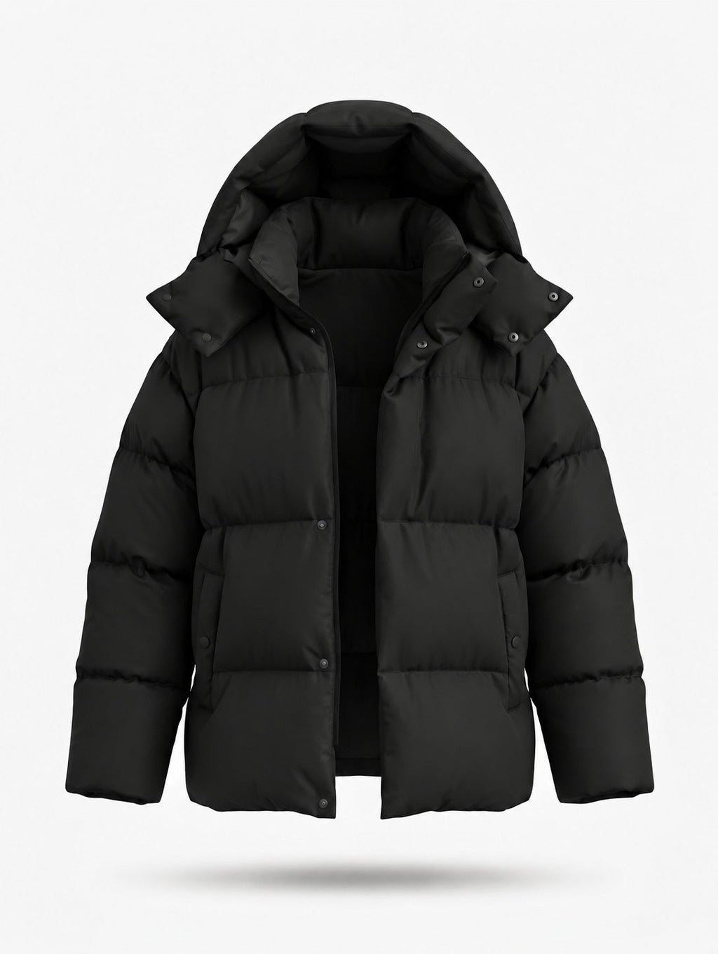 Women's Relaxed Hooded Puffer Jacket