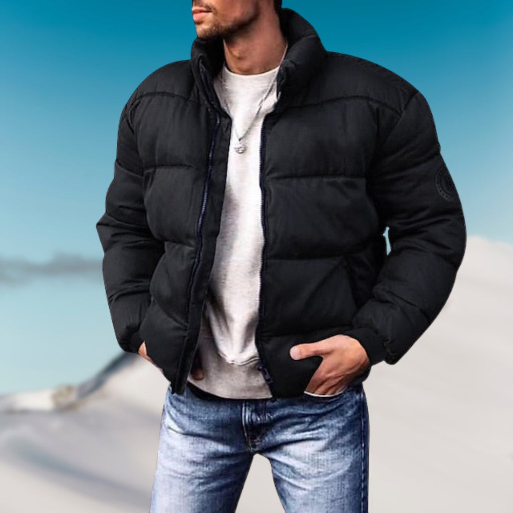 Men's Relaxed Down-Filled Puffer Jacket