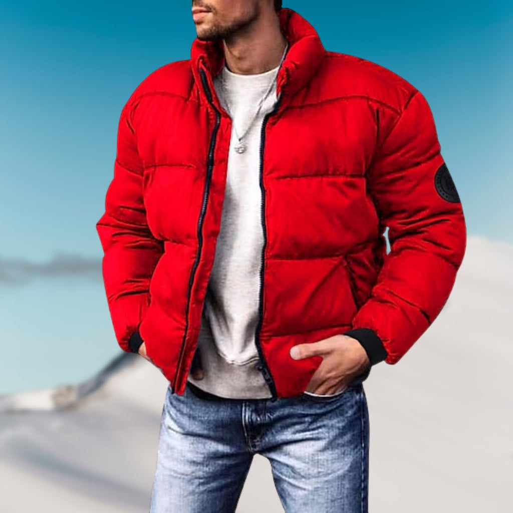 Men's Relaxed Down-Filled Puffer Jacket
