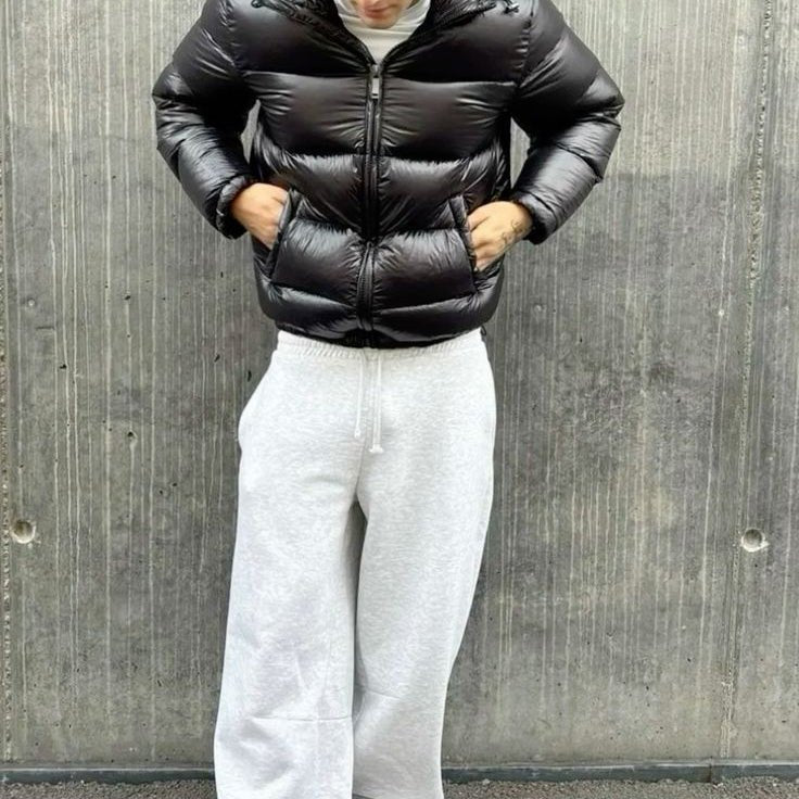 Men's Rugged Sherpa Lined Quilted Puffer Jacket