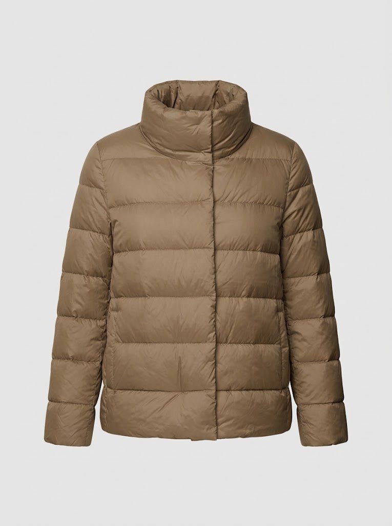 Women's Elegant Short Stand-Collar Puffer Jacket