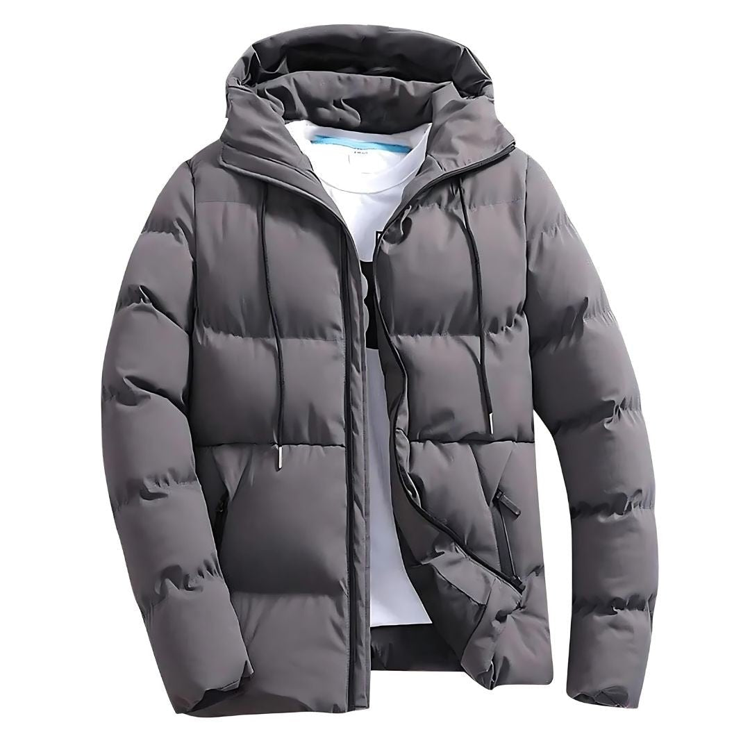 Men's Cosy Insulated Hooded Puffer Jacket