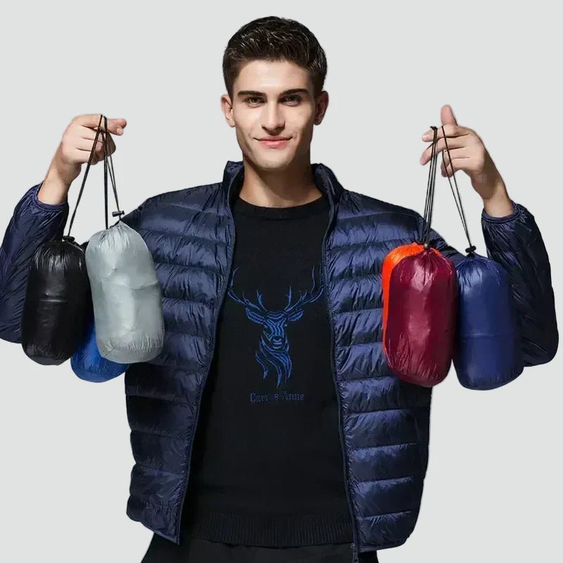Men's Lightweight Packable Puffer Jacket