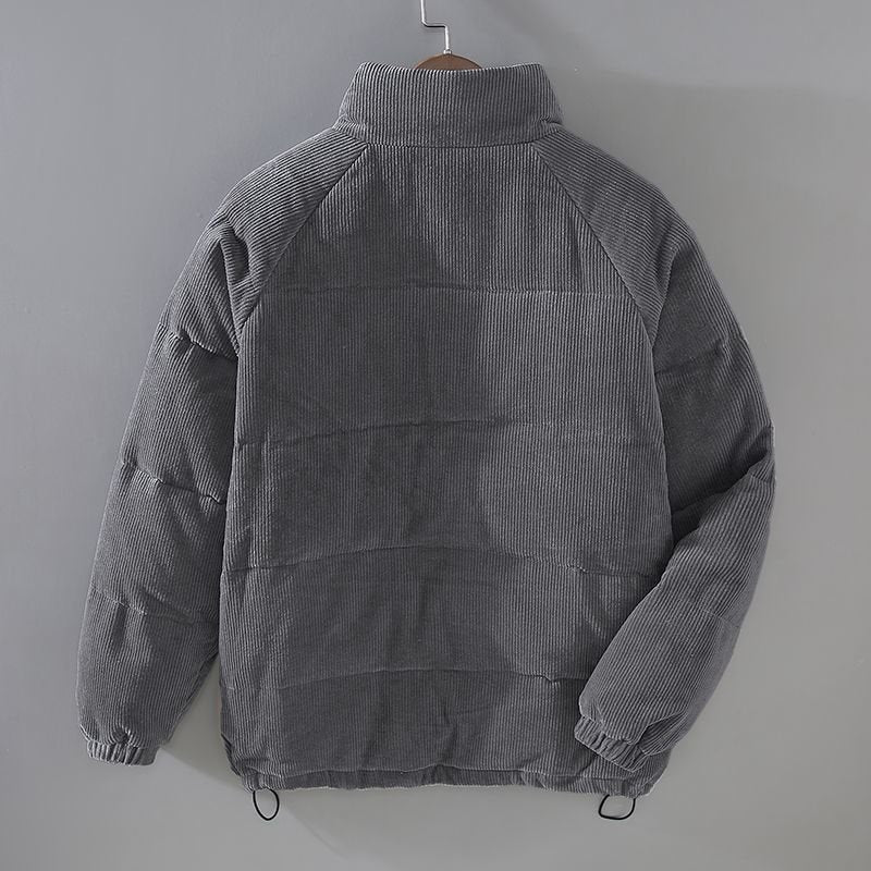 Men's Easygoing Corduroy Puffer Jacket